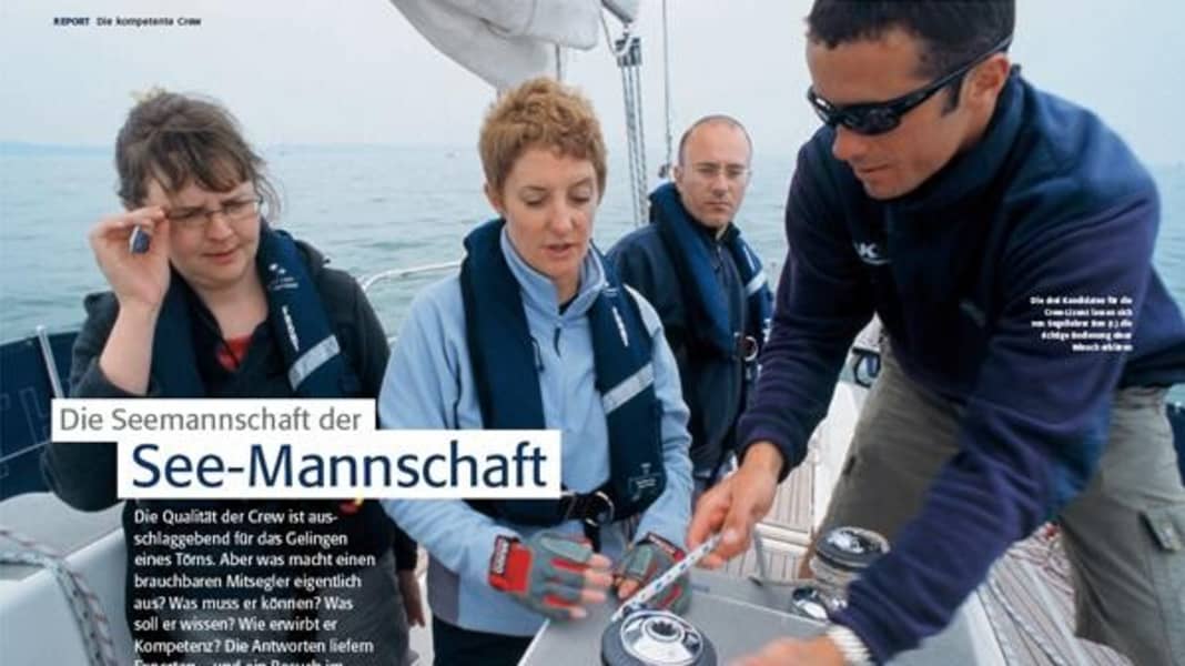 alle News: Das 1x1 des Mitsegelns