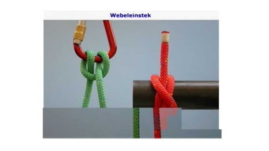 Knotenkunde: Anleitungsvideo: Der Zurrknoten