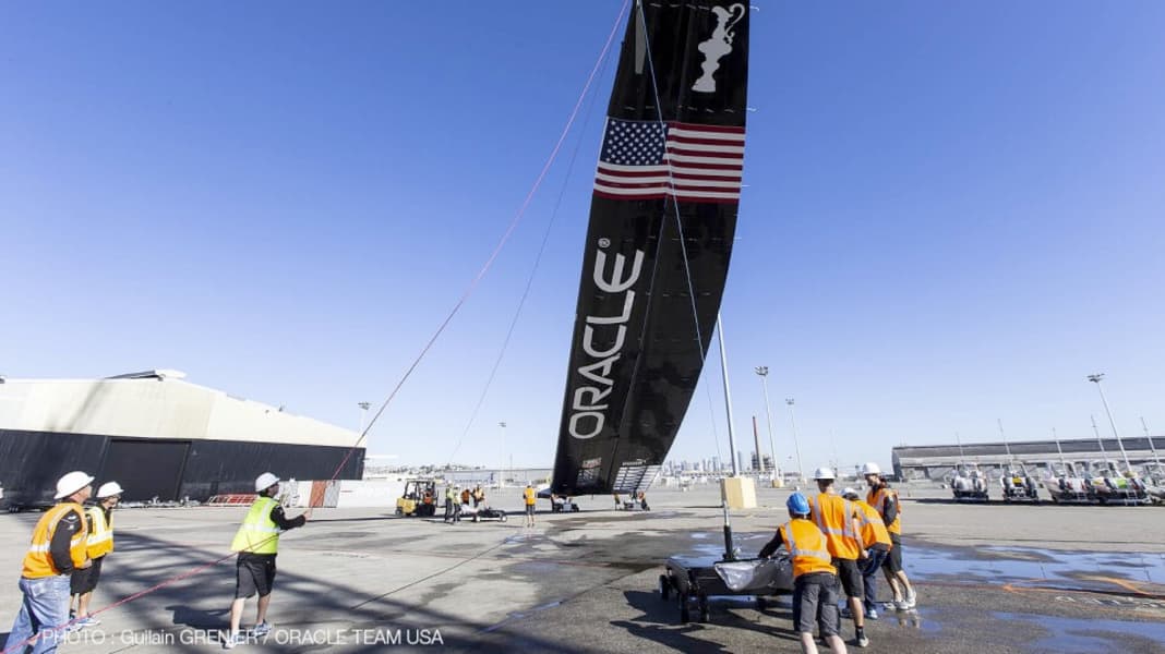 America's Cup: Flügel-Countdown bei Oracle Team USA