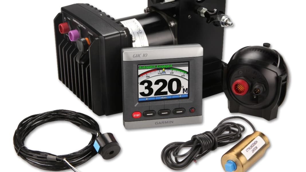 Electronics Garmin s new hydraulic autopilot YACHT