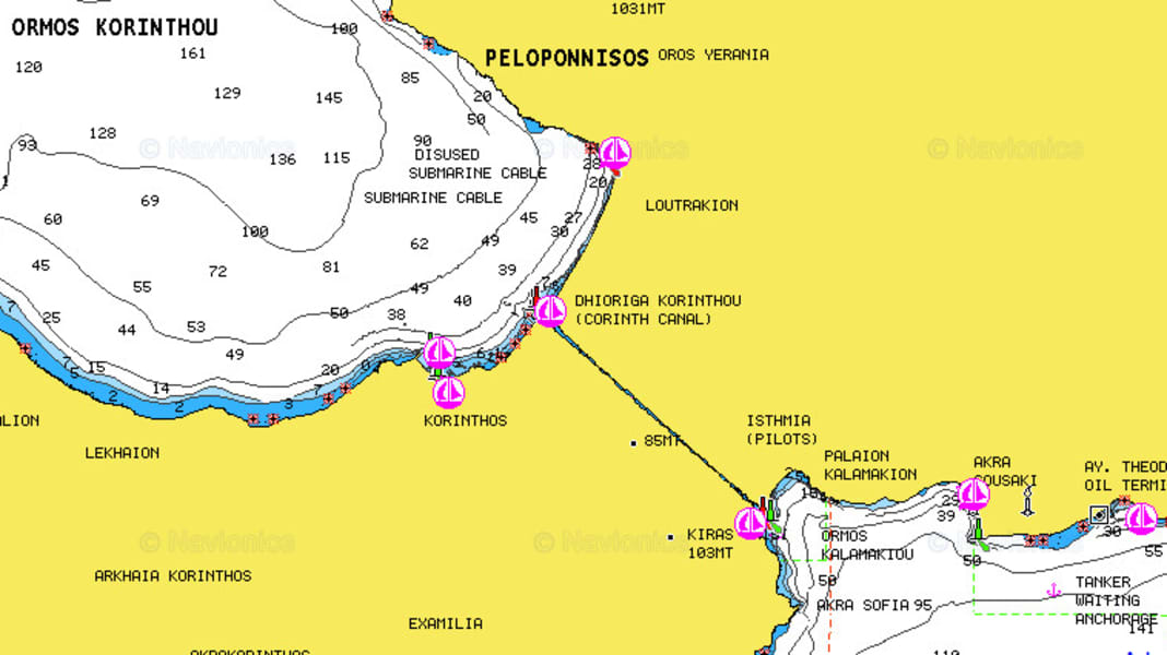 Navigation: Navionics: worldwide and free of charge