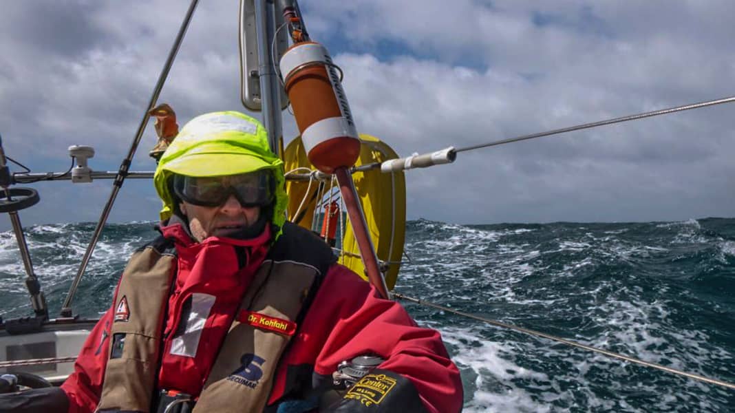Régate d'Édimbourg : tempête, rafales d'ouragan et vagues hautes comme des maisons