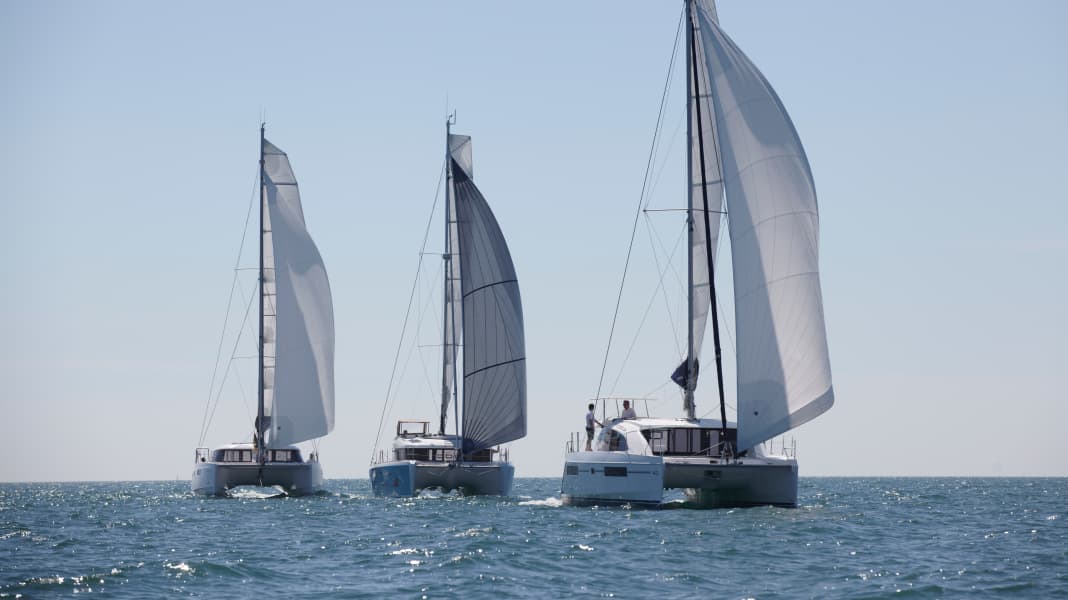 Catamaran comparison: Three boats on two hulls