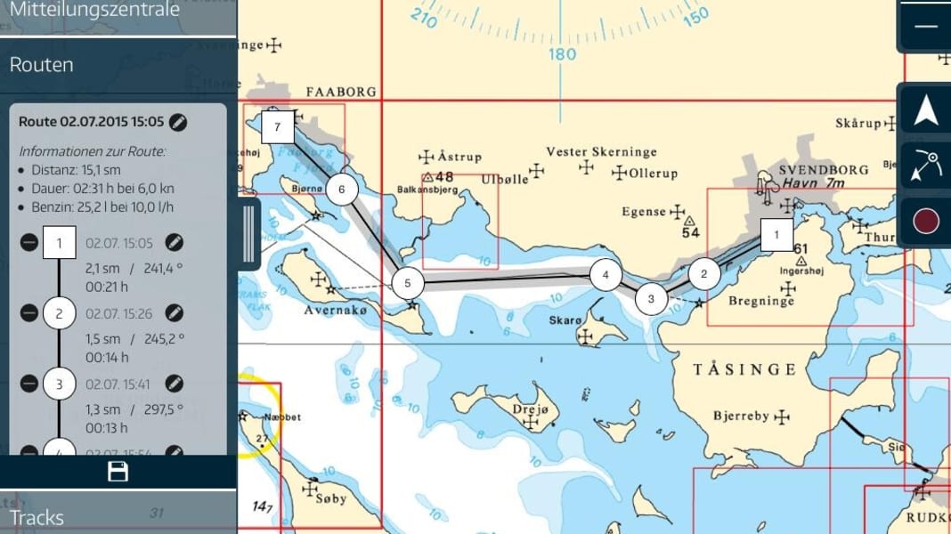 Navigation: DK-Seekarten jetzt als App