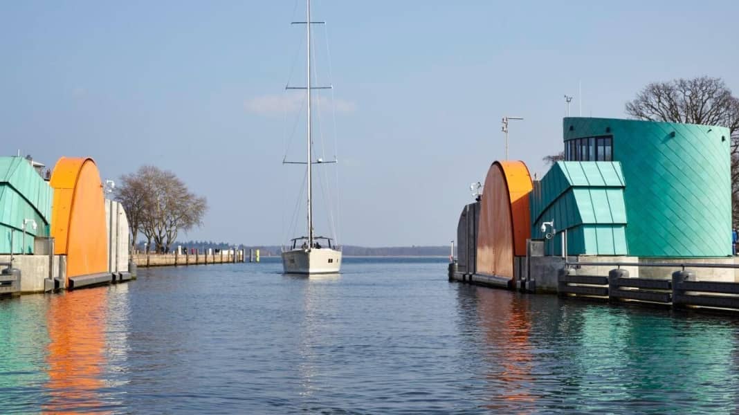 Küstenschutz: Greifswalder Sperrwerk in Betrieb