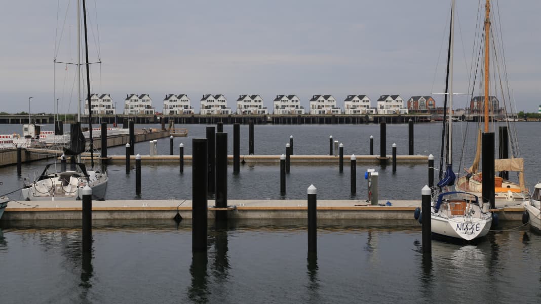 Ostsee Marina Olpenitz kann angelaufen werden YACHT