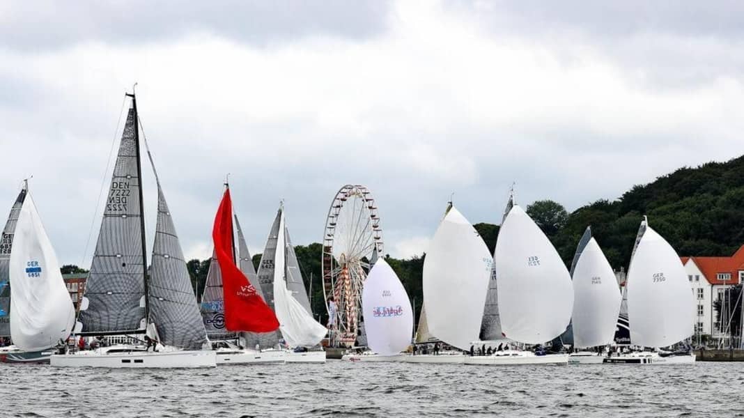 Semaine de Kiel : Welcome Race avec des obstacles