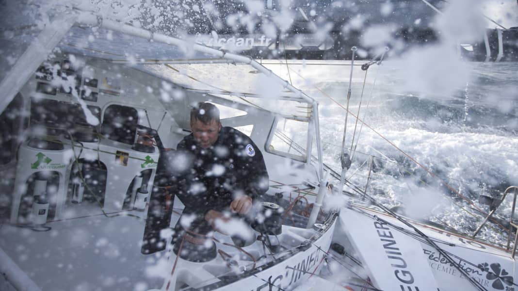 Vendée Globe: Beidrehen für den Monster-Sturm