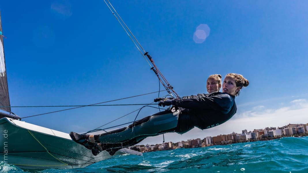 Segeln olympisch: Erst Gold, jetzt Silber: Jurczok/Lorenz in Top-Form