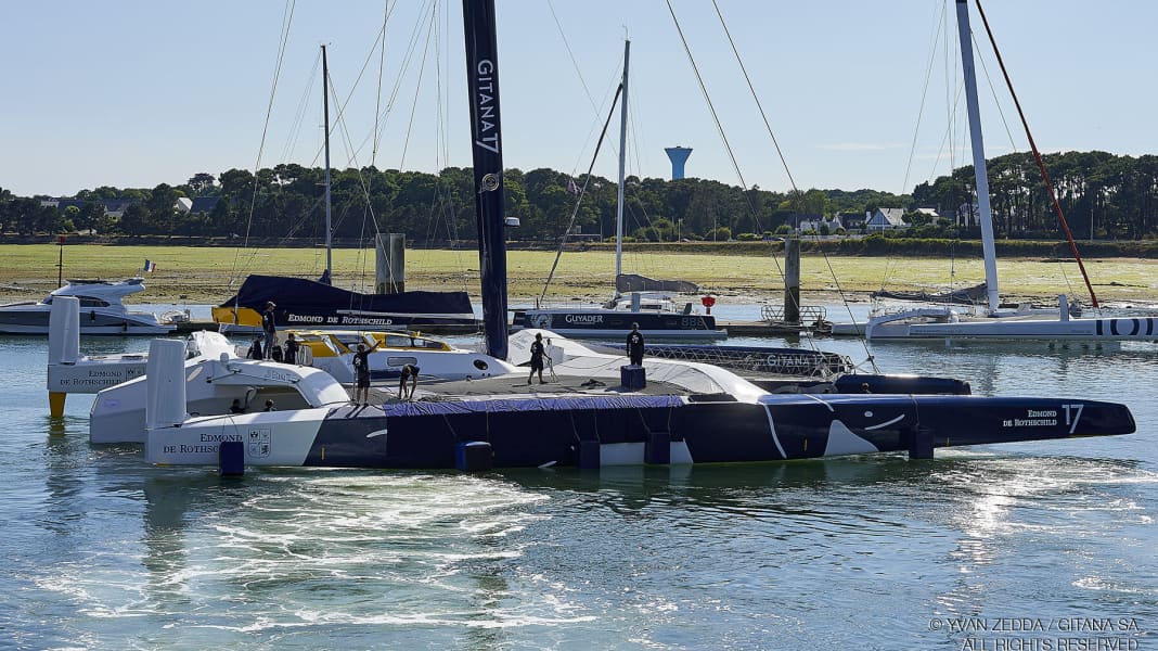 Multiscafo: il giro del mondo in foiling?