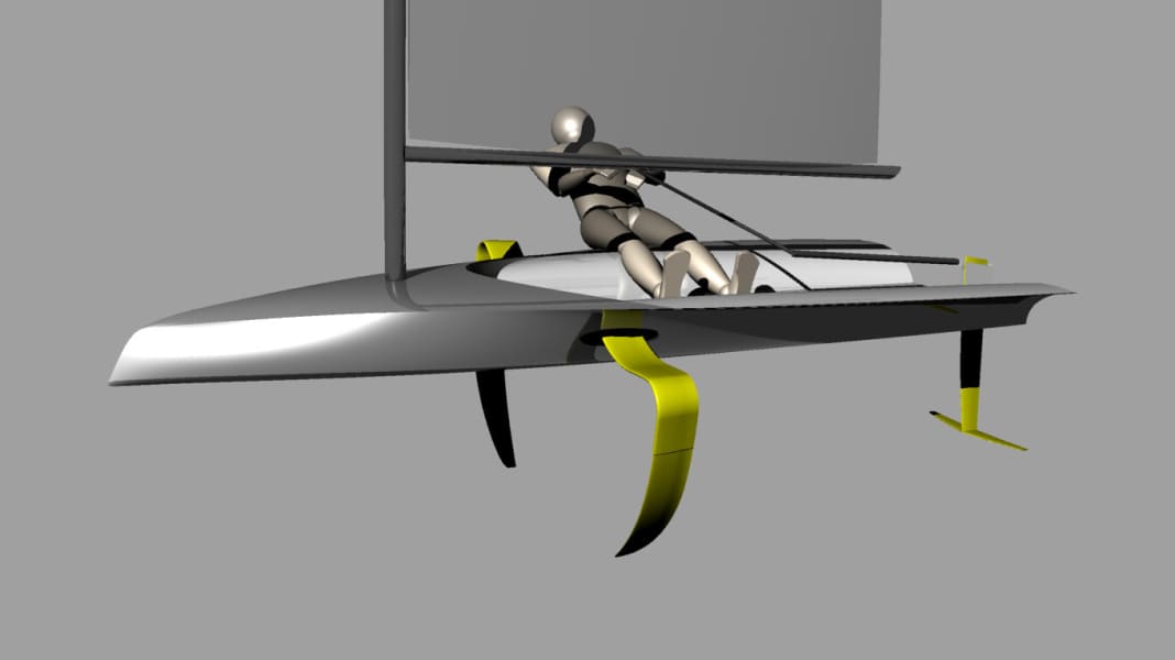 Foiling per principianti: Flying dinghy, "facile come un laser".