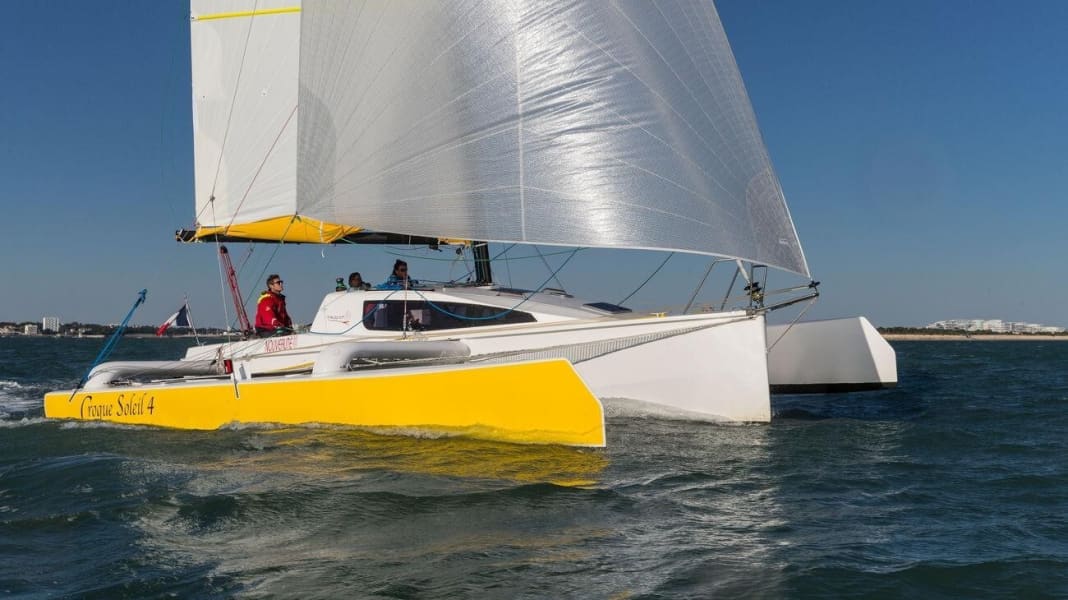 Boat test: Tricat 30: Trailerable cruising trimaran from France