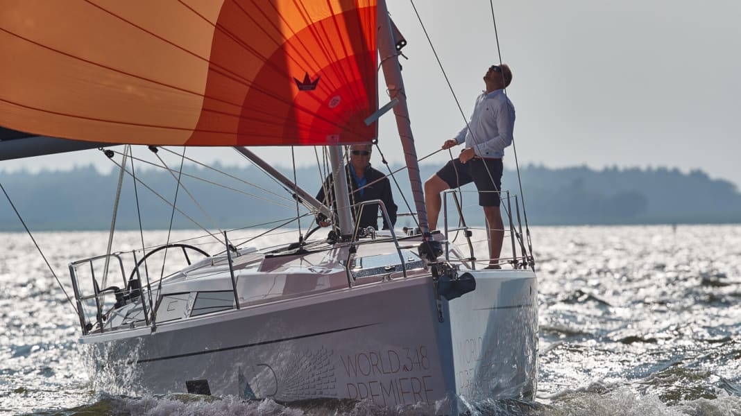 Le prime foto di navigazione: Hanse 348: un nuovo bestseller?