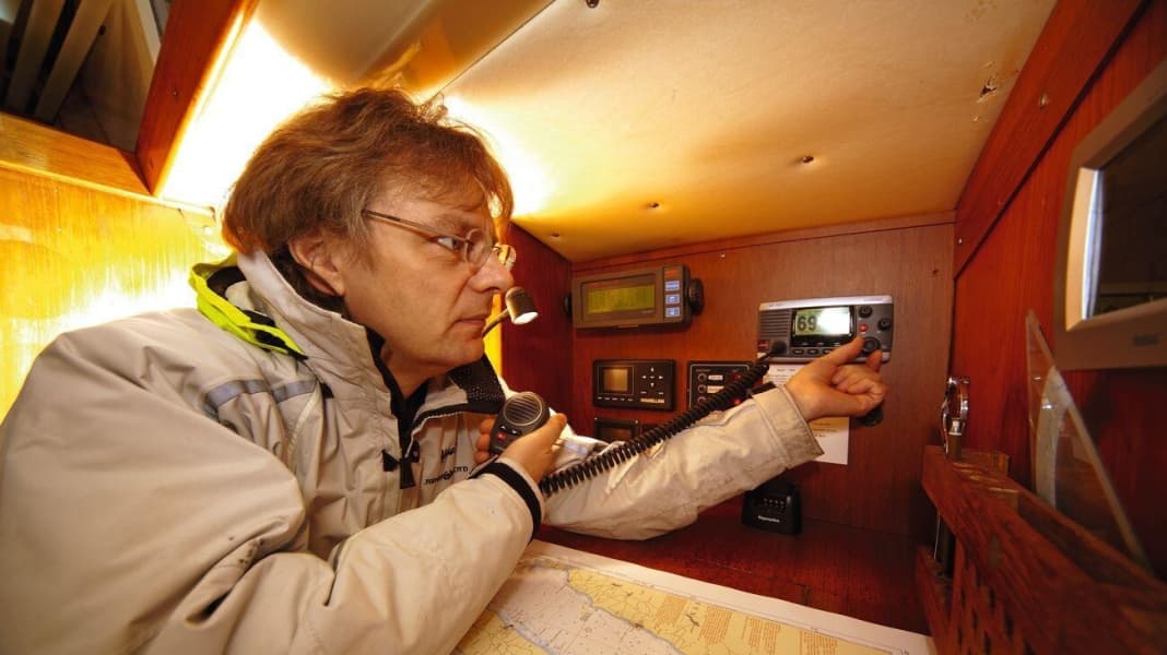 Safety When LED lights interfere with radio and AIS YACHT