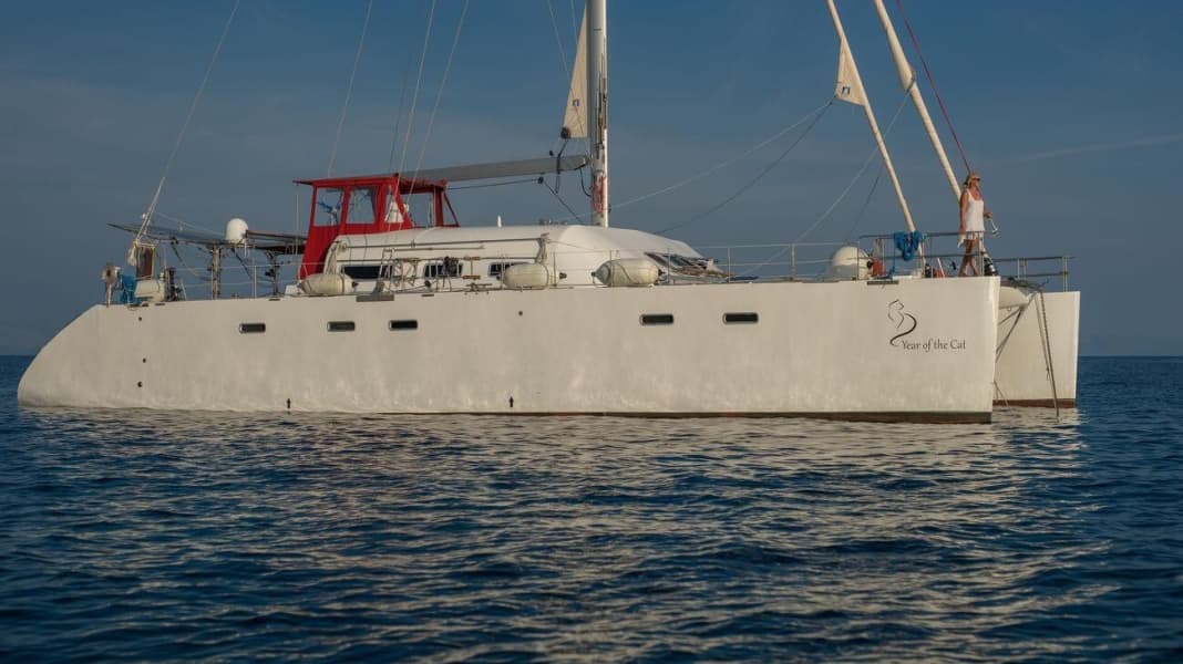 The special boat: Blue water catamaran, self-built