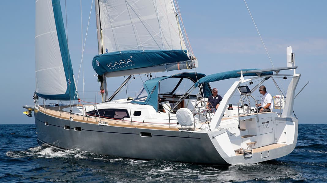 YACHT-Test: Allures 45.9: robuste Alu-Yacht auf dem Prüfstand