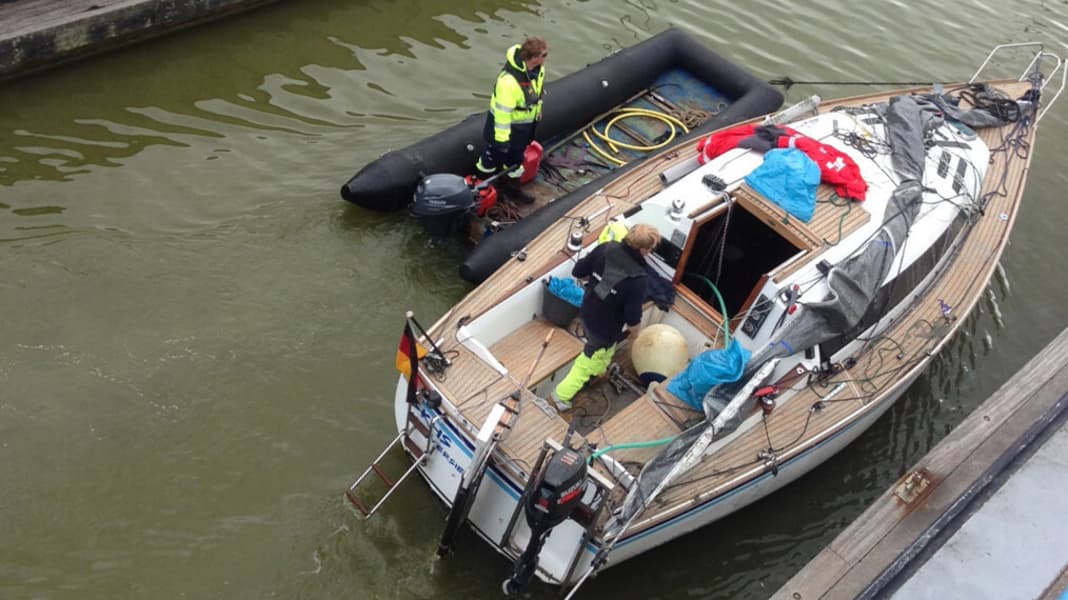 Seeunfall: Yacht nach tödlicher Havarie aus der Jade geborgen