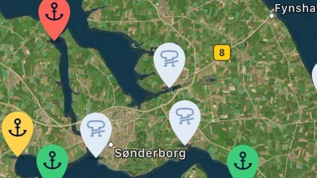 Navigation: Ankerplätze per Revierführer-App suchen und bewerten