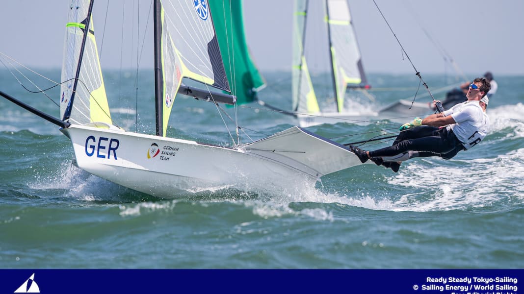 Segeln olympisch OlympiaTest in Japan den Medaillen nah, aber noch nicht da YACHT