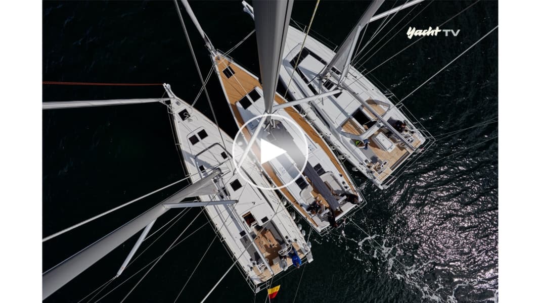 Yacht da crociera classe 45 piedi: test comparativo dei grandi tourer - sottocoperta