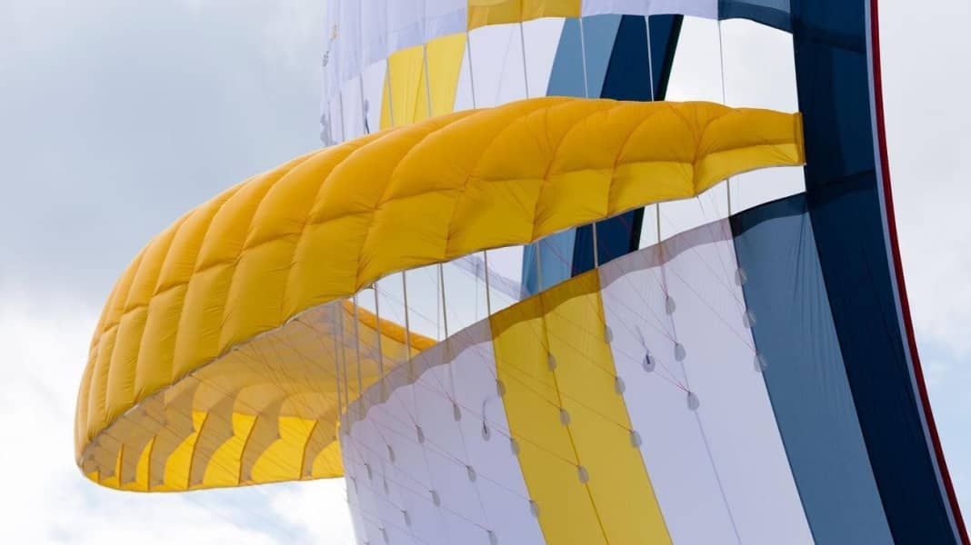 Sails: Faster & more stable: Parasailor with new wing design