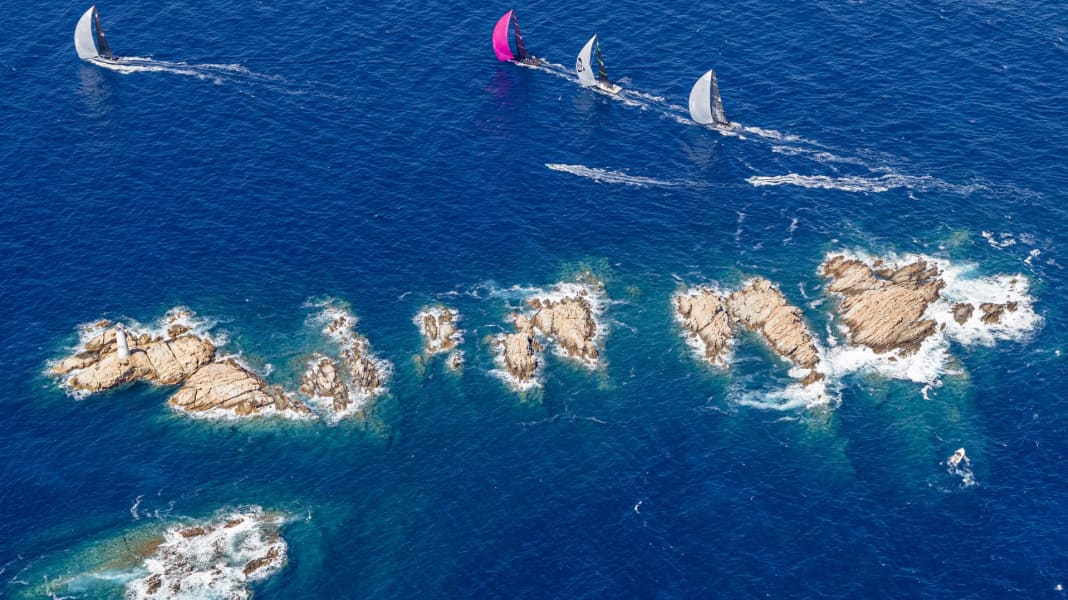Maxi Yacht Rolex Cup: Maxis vor Sardinien: Regattasegeln im Großformat