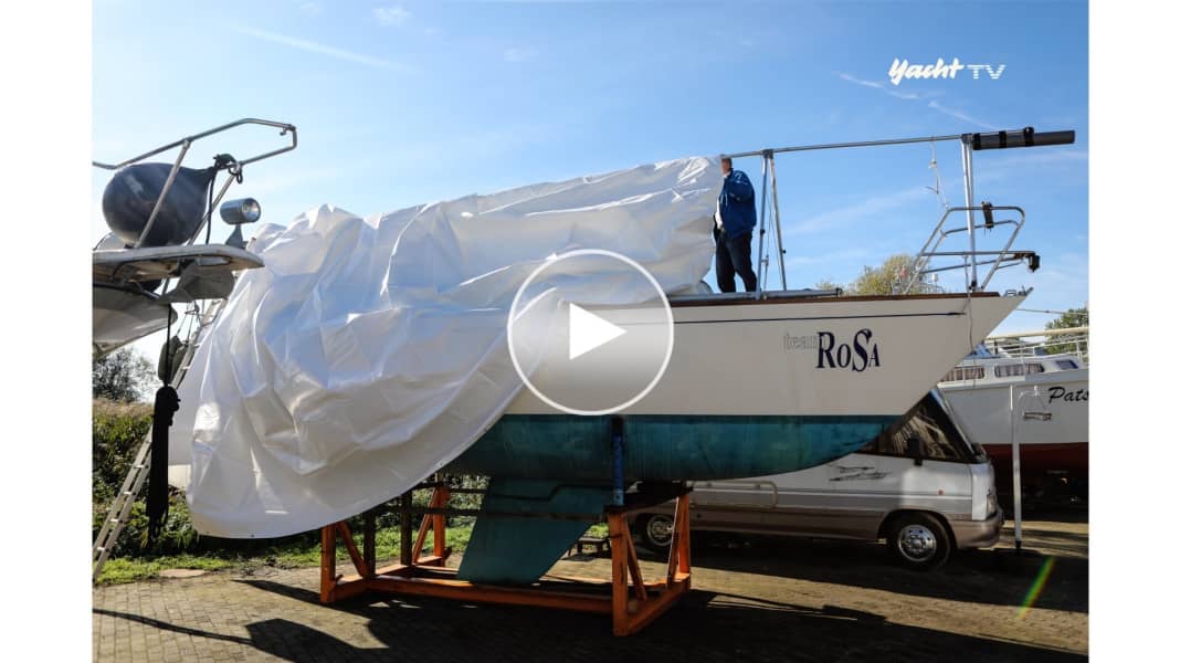 Winter storage tips: Winterising #2: How it works with the tarpaulin