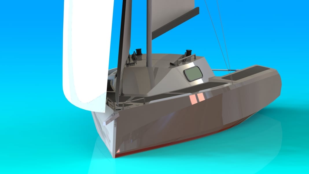 Costruzione di barche: Sailart 18: Daysailer, Racer, Small cruiser