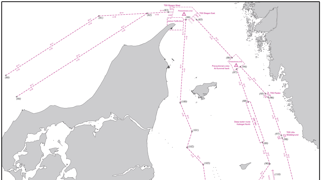 Navigation : Route Sierra : nouvelle voie maritime dans le Kattegat