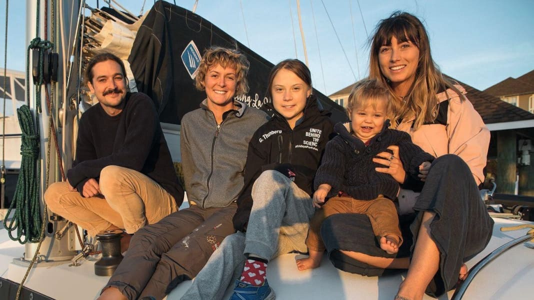 Blue water: The Atlantic crossing of Greta and "La Vagabonde"