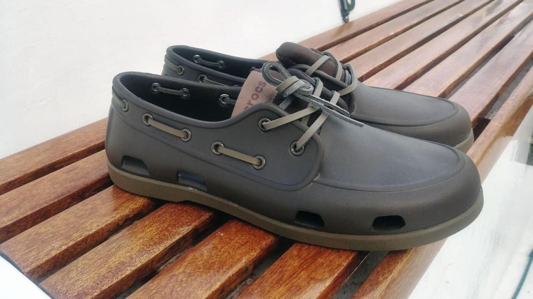 Personal equipment Plastic sandal in board shoe look YACHT
