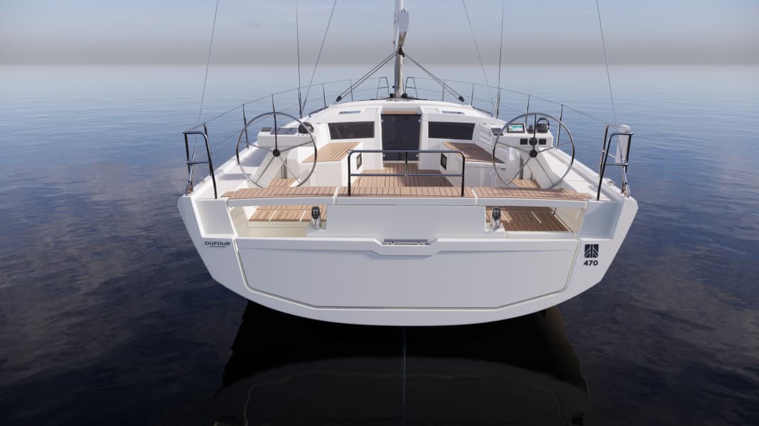 Neue Boote: Dufour 470: frische Formen und noch mehr Varianten