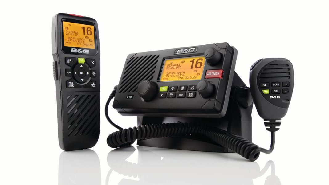 Comunicazione: radio DSC del professionista della regata
