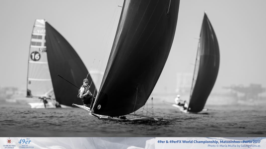 CM 49er et 49erFX après le calme, la tempête des équipages allemands