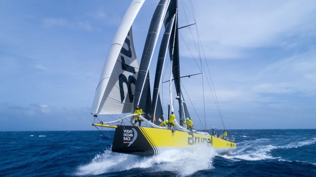 Volvo Ocean Race: Die letzten 180 Seemeilen laufen: "Maximaler Stress an Bord"