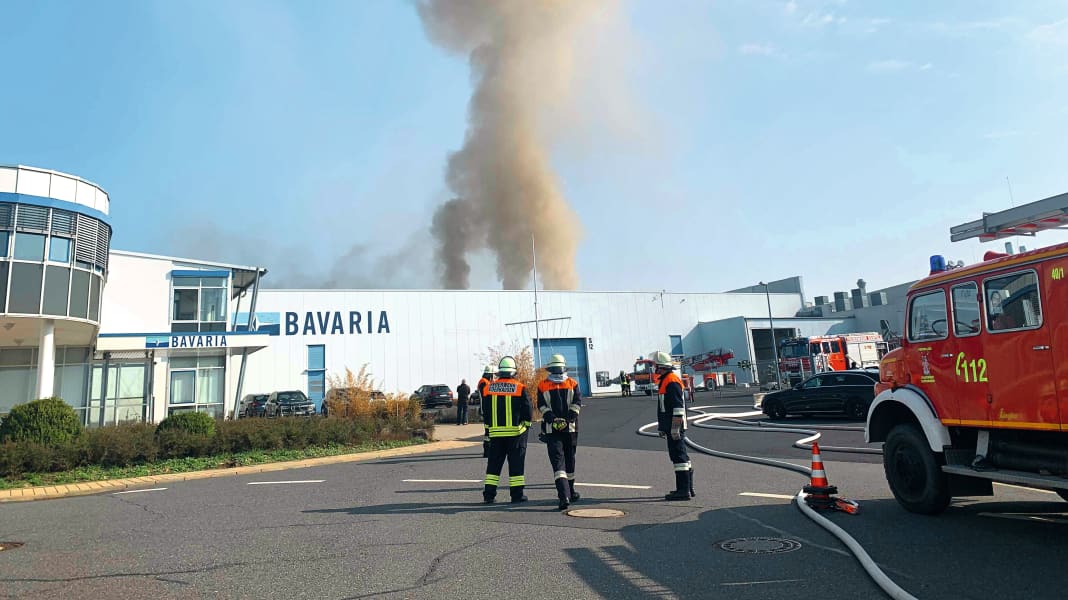 Branche: Brand bei Bavaria