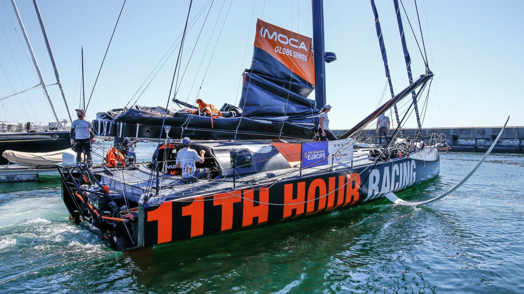 La seconda tappa della prima Ocean Race Europe è in corso: Team 11th Hour Racing riparte dopo lo shock da collisione