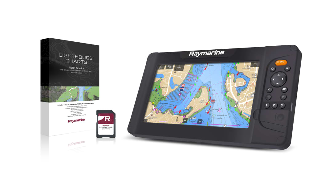 Navigation électronique : Chartes Raymarine Lighthouse disponibles pour la mer du Nord et la mer Baltique