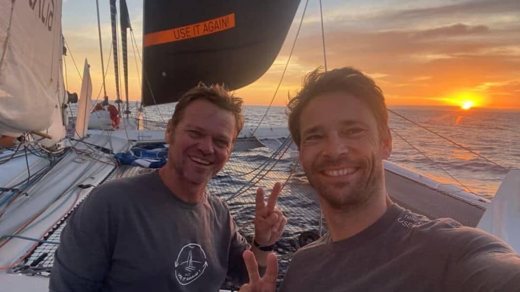 Für mehr Nachhaltigkeit gegen den Strom um die Welt: "Use it again!": Nach vier "Ufo"-Kollisionen kommt Kap Hoorn