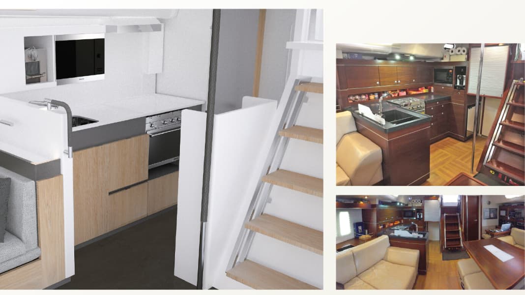 Modernizzazione: l'ammodernamento degli interni di uno yacht offre molte possibilità