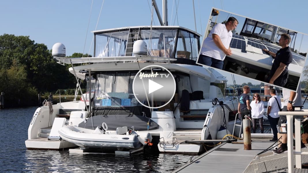 Autarkie unter Segeln: Umgebauter Lagoon 50: Boat-office de luxe!