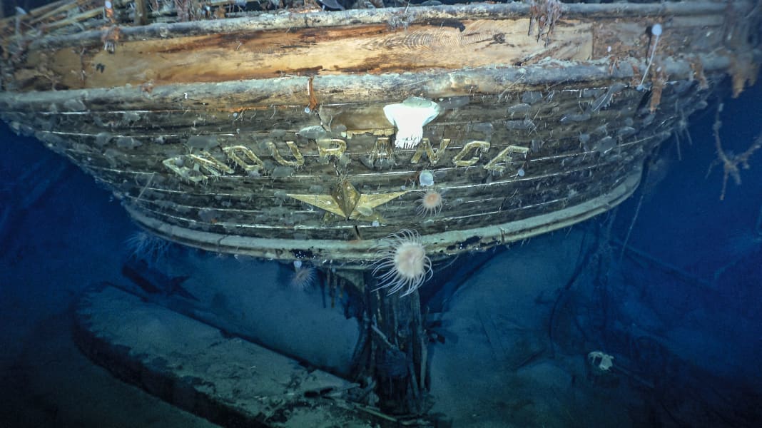 Spectacular find in the Antarctic: researchers discover the wreck of Shackleton's "Endurance"