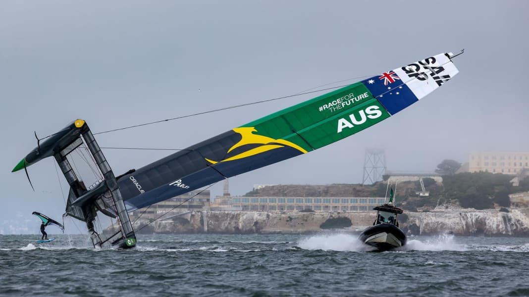 Risiko SailGP: Kenterungen vor San Francisco: "Harter Tag im Büro"