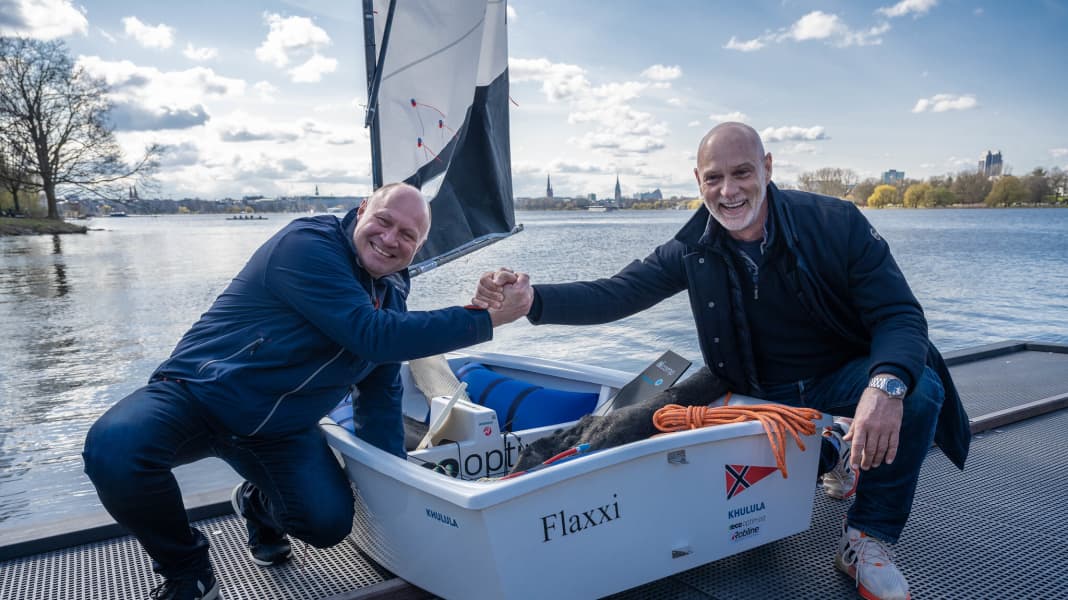 Start-up Khulula bringt nachhaltige Optis auf den Markt: Grüner Opti: "Flaxxi" feiert Premiere in Hamburg