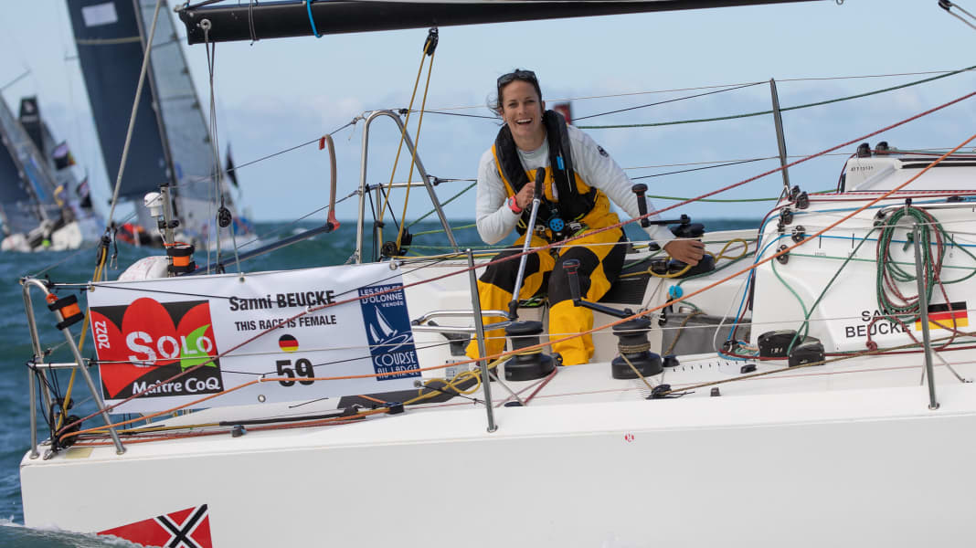 Coup d'envoi de la saison en Figaro : Jörg Riechers et Sanni Beucke à l'arrivée : "Je suis heureux, fier et satisfait".