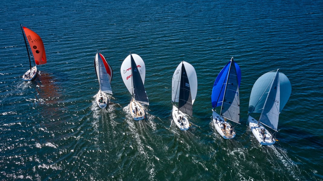 Vergleichstest 11-Meter-Performance-Cruiser: Eine Klasse, sechs Schiffe, drei Tage