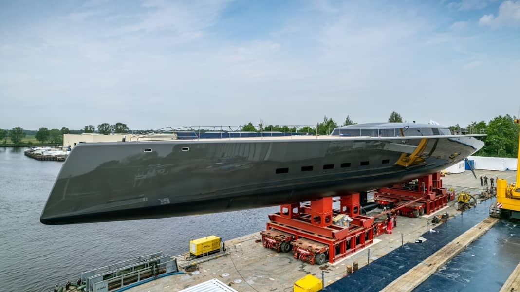 Superyachten: 56-Meter-Neubau von Frers bei Vitters fertiggestellt