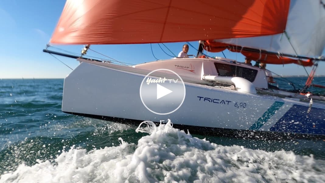 Tricat 6.90: Small fun maker for fast cruises