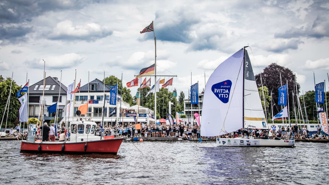 5 years of the Helga Cup: the world's largest women's regatta about to start: an Alster pleasure for female regatta sailors