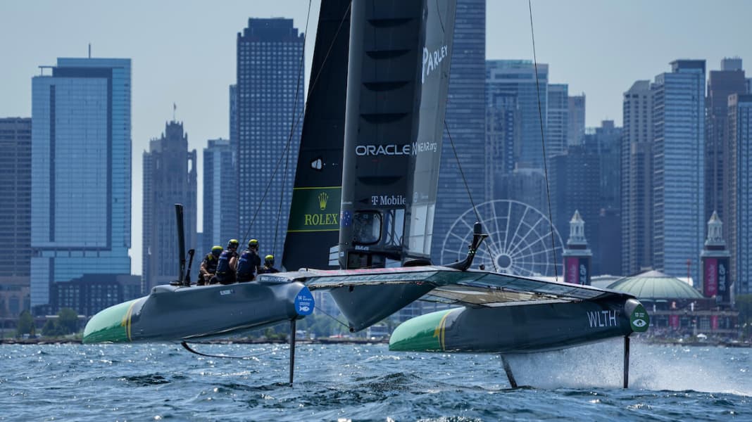 SailGP brilliant comeback victory for Australia in Chicago Tom